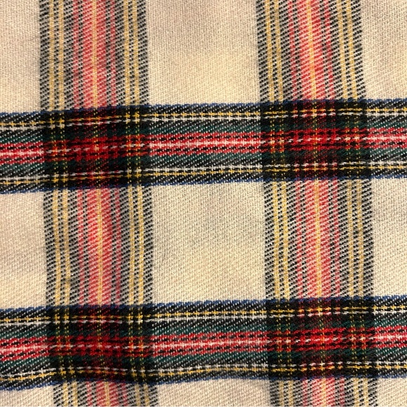 Plaid Fringe Eternity Scarf by Aldo - Picture 6 of 12